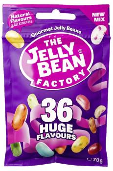 THE JELLY BEAN FACTORY - 36 Huge Flavours 70g